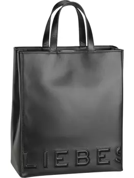 Сумка LIEBESKIND BERLIN Handtasche Paper Bag Logo M, черный