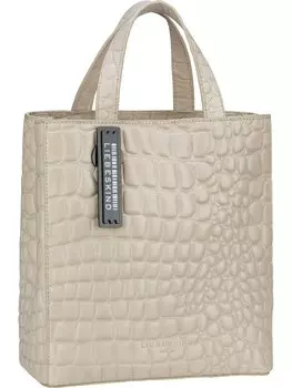 Сумка LIEBESKIND BERLIN Handtasche Paper Bag S20 Croco, цвет Pale Moon