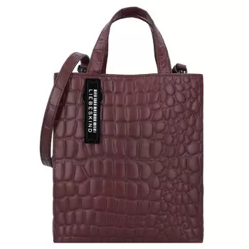Сумка LIEBESKIND BERLIN Paper Bag Handtasche Leder 22 cm, цвет chianti