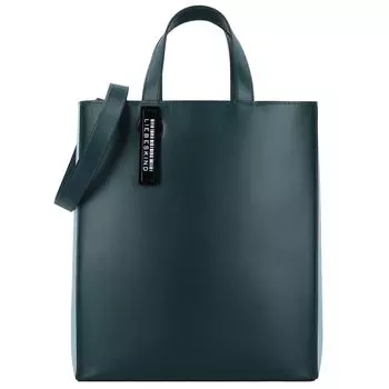 Сумка LIEBESKIND BERLIN Paper Bag Handtasche Leder 29 cm, цвет mystic river