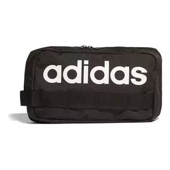 Сумка lin core shoulder bag 'black whtie' Adidas, черный