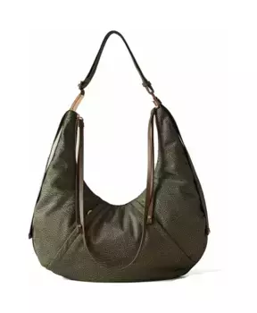 Сумка линии сгиба Borbonese, зеленый