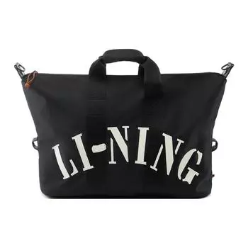 Сумка LiNing Sports Life Collection из полиэстера, сумка на плечо, сумка через плечо, унисекс, базовая, черная