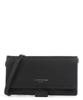 Сумка Lisa L из мелкозернистой кожи Liebeskind, черный