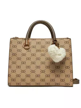 Сумка Liu Jo Ecs M Satchel Dou AF4008 E0668, бежевый