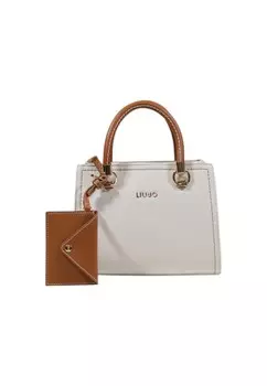 Сумка Liu Jo шоппер с кошельком, белый/коричневый