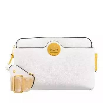 Сумка liya signature handbag brillant Coccinelle, белый