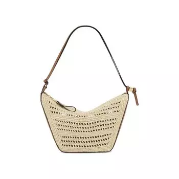 Сумка Loewe Hammock Hobo Mini, цвет Tan/Natural