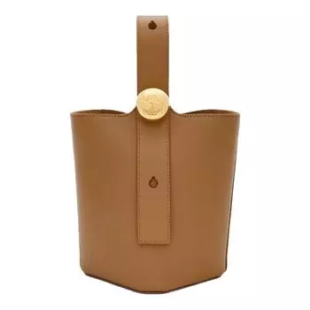 Сумка Loewe Pebble Bucket Mini, цвет Oak