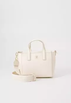 Сумка LOGO MINI TOTE Tommy Hilfiger, молочный
