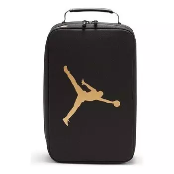 Сумка logo shoe bag 'black gold' Air Jordan, черный