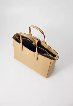 Сумка LOGOTAPE SATCHEL Tommy Hilfiger, бежевый
