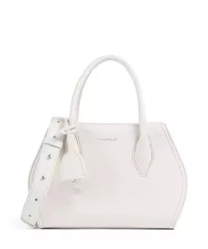 Сумка Lord из зернистой кожи Coccinelle, белый