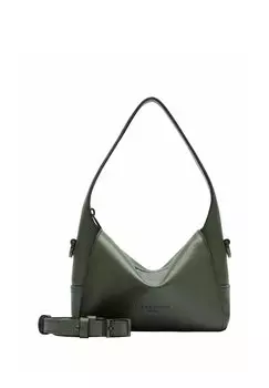 Сумка LOU 2 CALF OPTIC HOBO Liebeskind Berlin, темно-зеленый