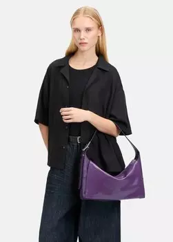 Сумка LOU HOBO GERUMIGE AUS IN CRINKLE OPTIK Liebeskind Berlin, фиолетовый
