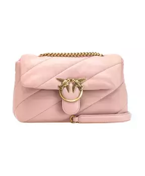 Сумка Love Bag Mini со стеганым дизайном Pinko, розовый