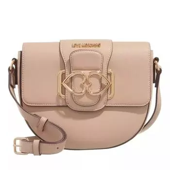 Сумка love bridge nudo/skin Love Moschino, бежевый