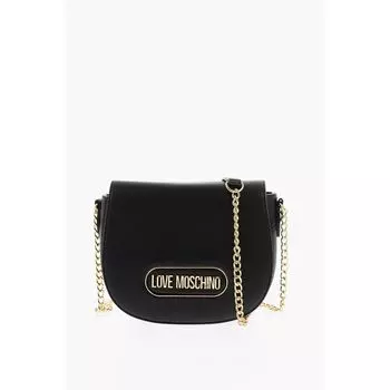 Сумка LOVE из искусственной кожи с цепочкой на плечо Moschino, черный
