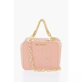 Сумка LOVE из искусственной кожи с цепочным ремнем через плечо Moschino, мультиколор