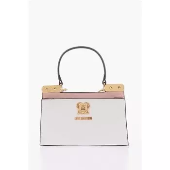 Сумка LOVE из искусственной кожи с золотистыми деталями Moschino, Multicolor