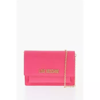 Сумка LOVE LIZARD из искусственной кожи с крокодиловым эффектом и золотой цепочкой Moschino, мультиколор