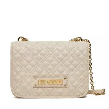 Сумка LOVE MOSCHINO, экрю
