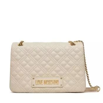 Сумка LOVE MOSCHINO, экрю