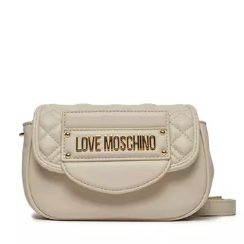 Сумка LOVE MOSCHINO, экрю