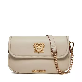 Сумка LOVE MOSCHINO, экрю