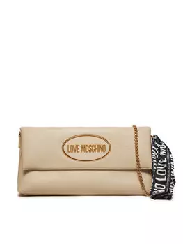 Сумка Love Moschino, экрю