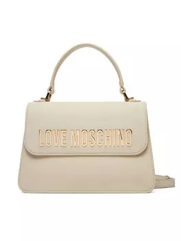 Сумка LOVE MOSCHINO, экрю