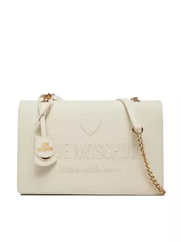 Сумка LOVE MOSCHINO, экрю