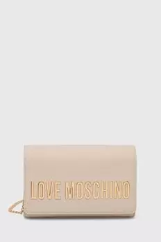 Сумка Love Moschino, бежевый