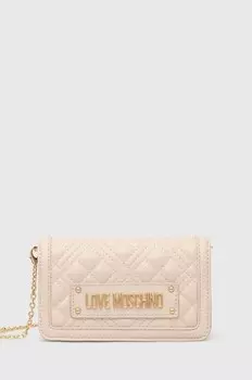 Сумка Love Moschino, бежевый