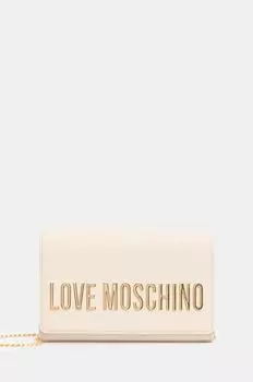 Сумка Love Moschino, бежевый