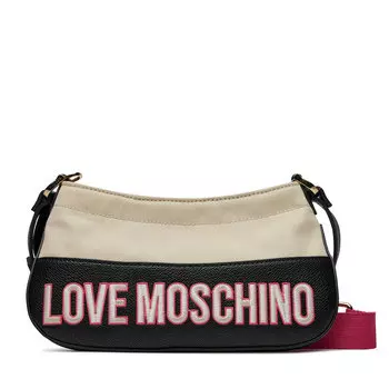 Сумка LOVE MOSCHINO, бежевый/черный