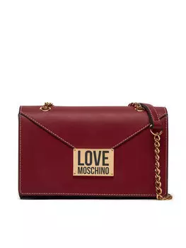 Сумка Love Moschino, бургундия