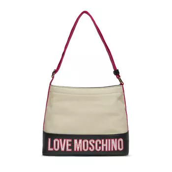 Сумка LOVE MOSCHINO, цветной/бежевый