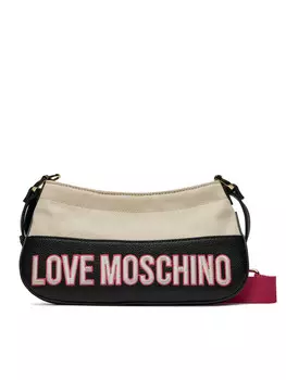 Сумка LOVE MOSCHINO JC4037PP1ILF110B Schwarz, бежевый/черный