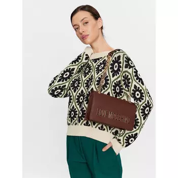 Сумка LOVE MOSCHINO, коричневый