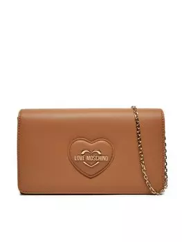 Сумка Love Moschino, коричневый