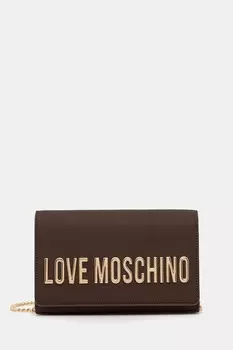Сумка Love Moschino, коричневый