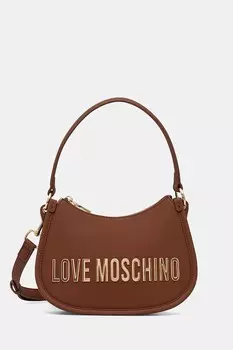 Сумка Love Moschino, коричневый