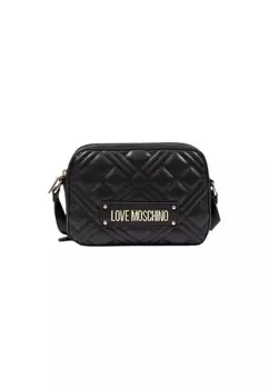 Сумка Love Moschino кросс-боди стеганая, черный