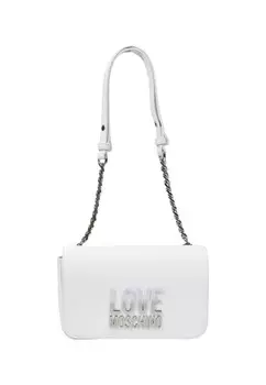 Сумка Love Moschino с логотипом, белый