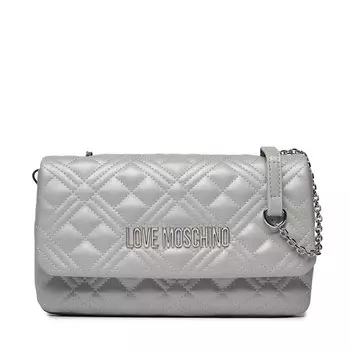 Сумка LOVE MOSCHINO, серебро