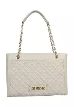 Сумка Love Moschino, слоновая кость