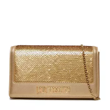Сумка LOVE MOSCHINO, золото