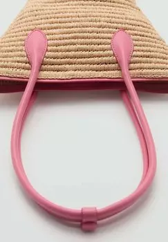 Сумка LUIS Mango, неоновый розовый