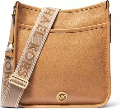 Сумка Luisa Large North South Messenger MICHAEL Michael Kors, цвет Pale Peanut